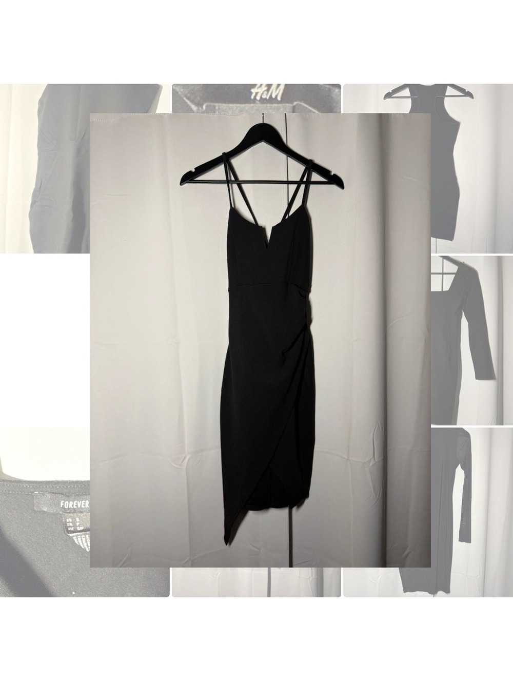 Almost Famous Juniors Line Little Black Dress Sz M - Emo Gothcore